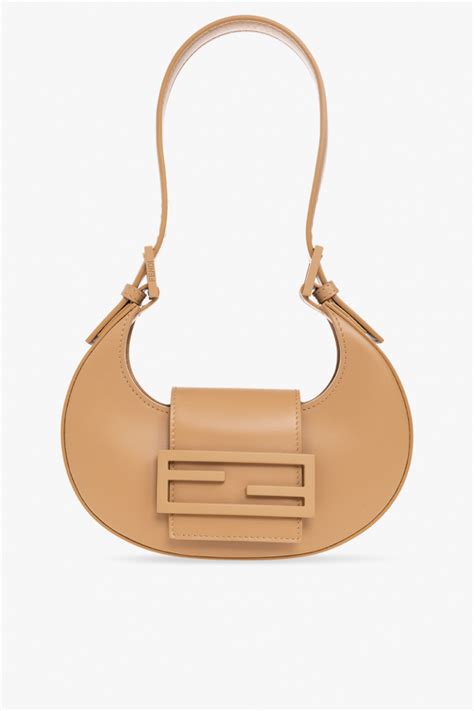 fendi mini cookie shoulder bag|FENDI Cookie Mini Hobo Shoulder Bag .